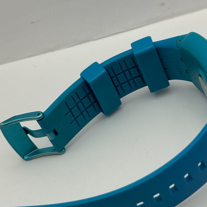 38mm Swatch Touch Blue SURS100 Swiss Digital Quartz Watch UNTESTED PARTS REPAIR