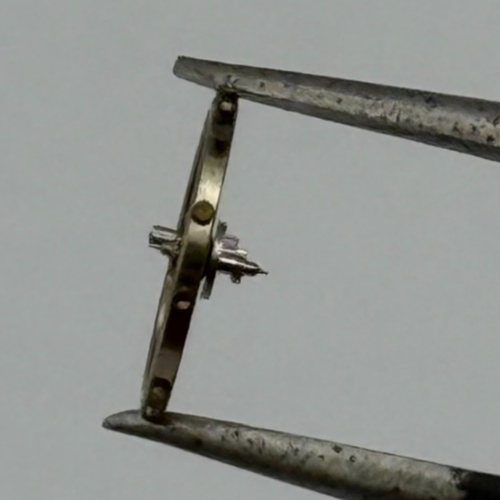 ETA 2412 Balance Wheel Complete And Spring 6 3/4''' 1257 M Watch Movement Parts 