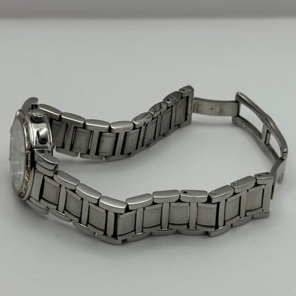 Bulova Swiss Chronograph Watch Quartz Date Dial 29mm C837317 Bracelet Ladies