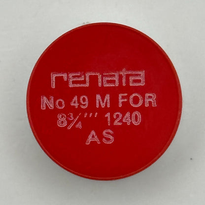 AS 1240 Balance Wheel Complete And Spring 8 3/4''' 49 M Watch Movement Parts NOS