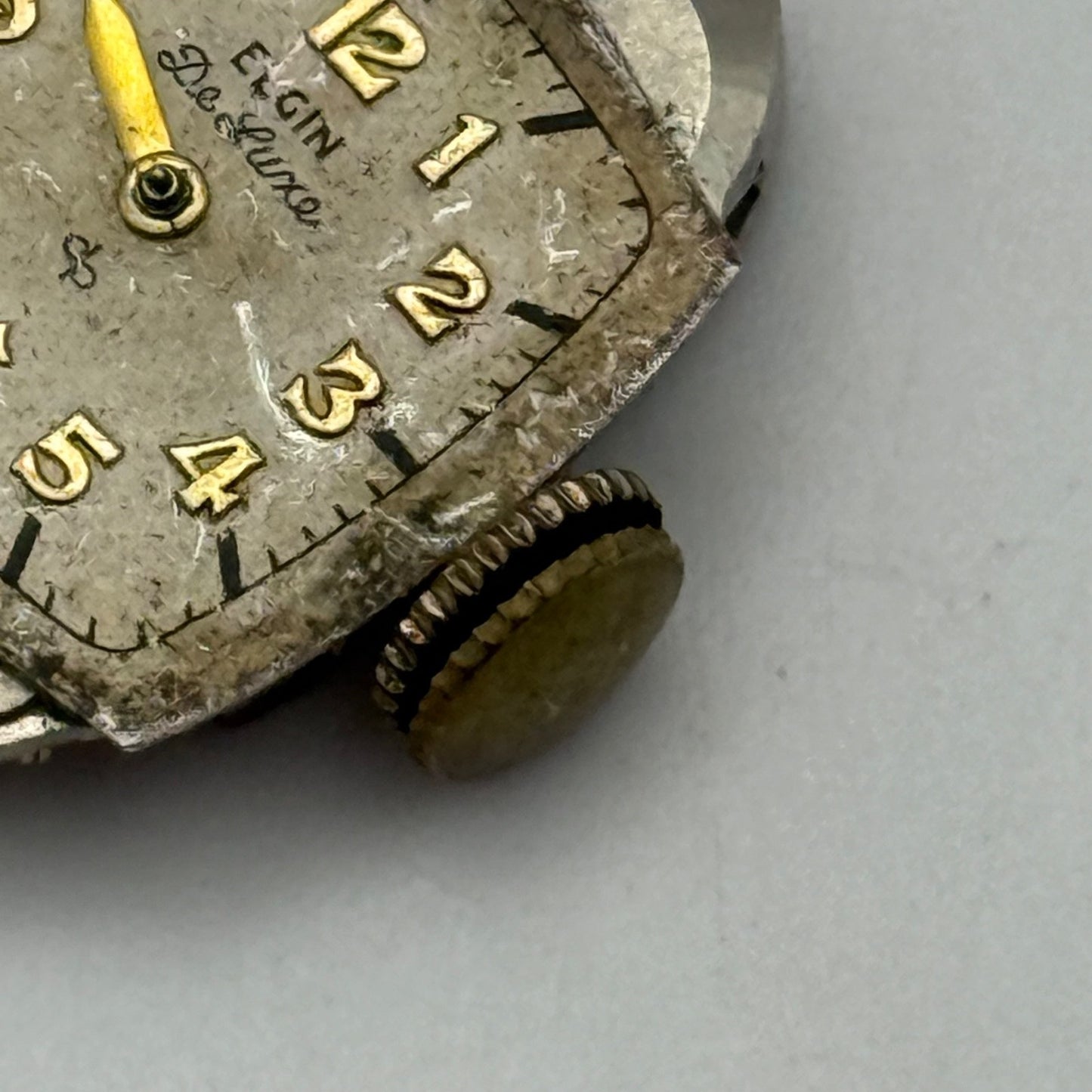 Elgin Grade 620 Watch Movement De Luxe Sweep Seconds 1951 21/0s American Parts