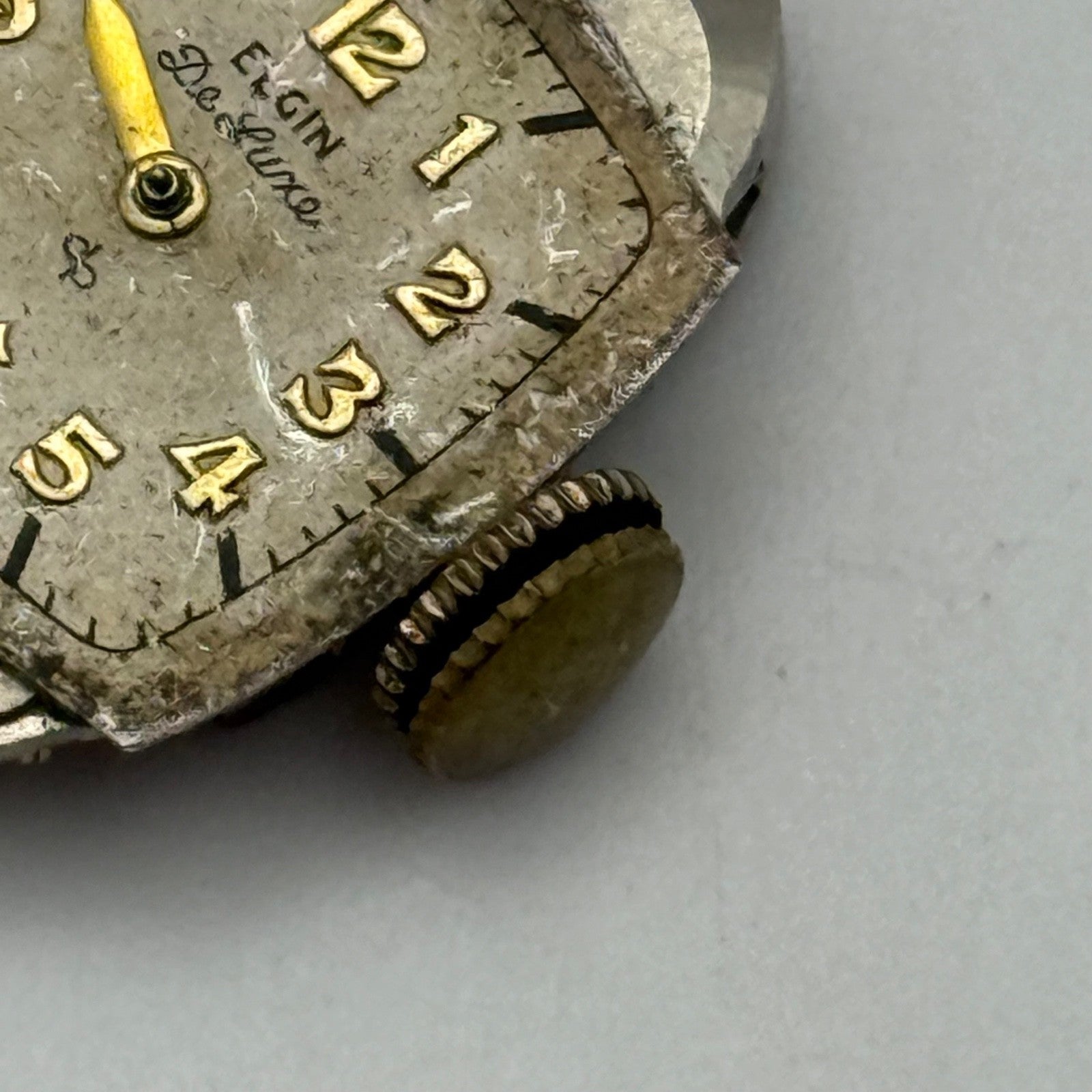 Elgin Grade 620 Watch Movement De Luxe Sweep Seconds 1951 21/0s American Parts