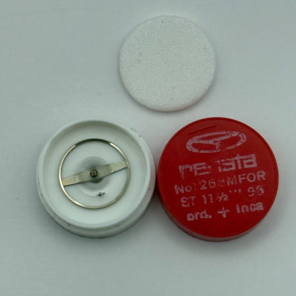 ST 96 Balance Wheel Complete And Spring 11 1/2’’’ 1268 M Watch Movement Parts