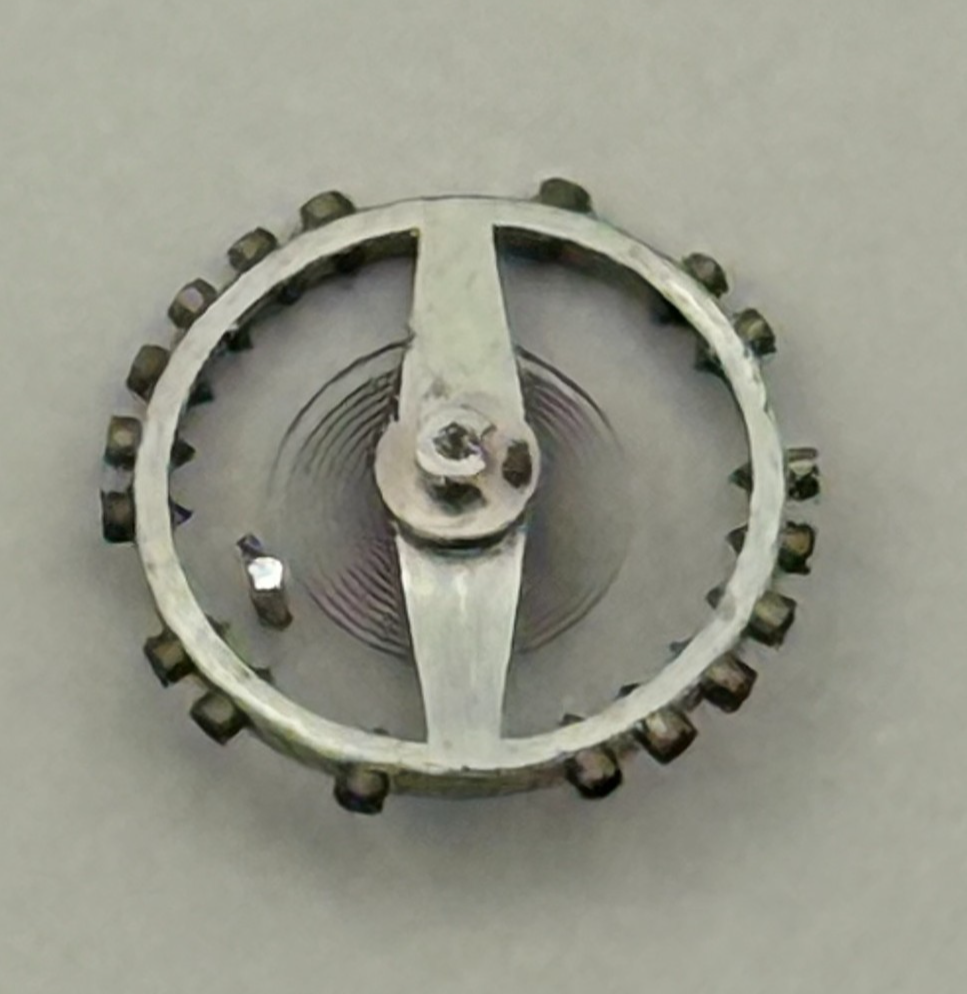 AS 1051 Balance Wheel Complete And Spring 5¼’’’ 34 M Watch Movement Parts NOS