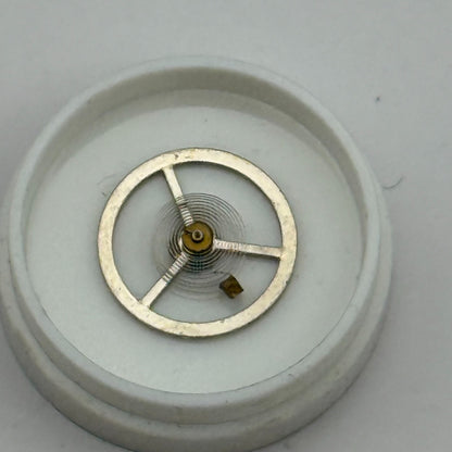 Brac 300 301 Balance Wheel Complete And Spring 1604 Watch Movement Parts NOS