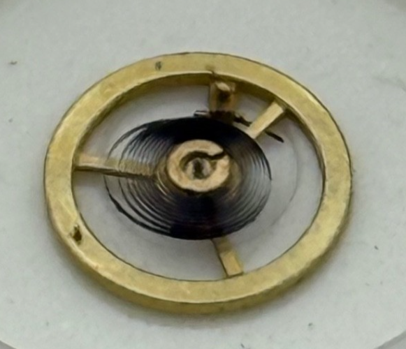 Felsa 90 Balance Wheel Complete And Spring 5 1/4''' 588 Watch Movement Parts 