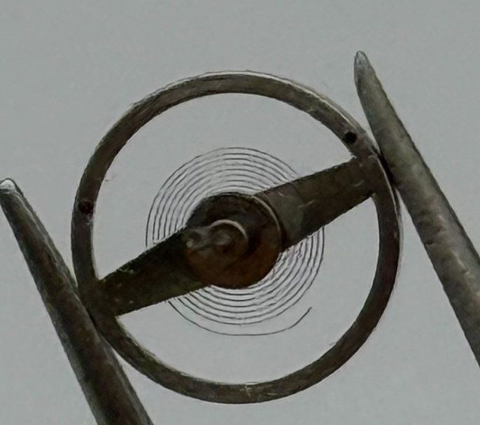 Ebosa 86 Balance Wheel Complete And Spring Conical Piva Watch Movement Parts