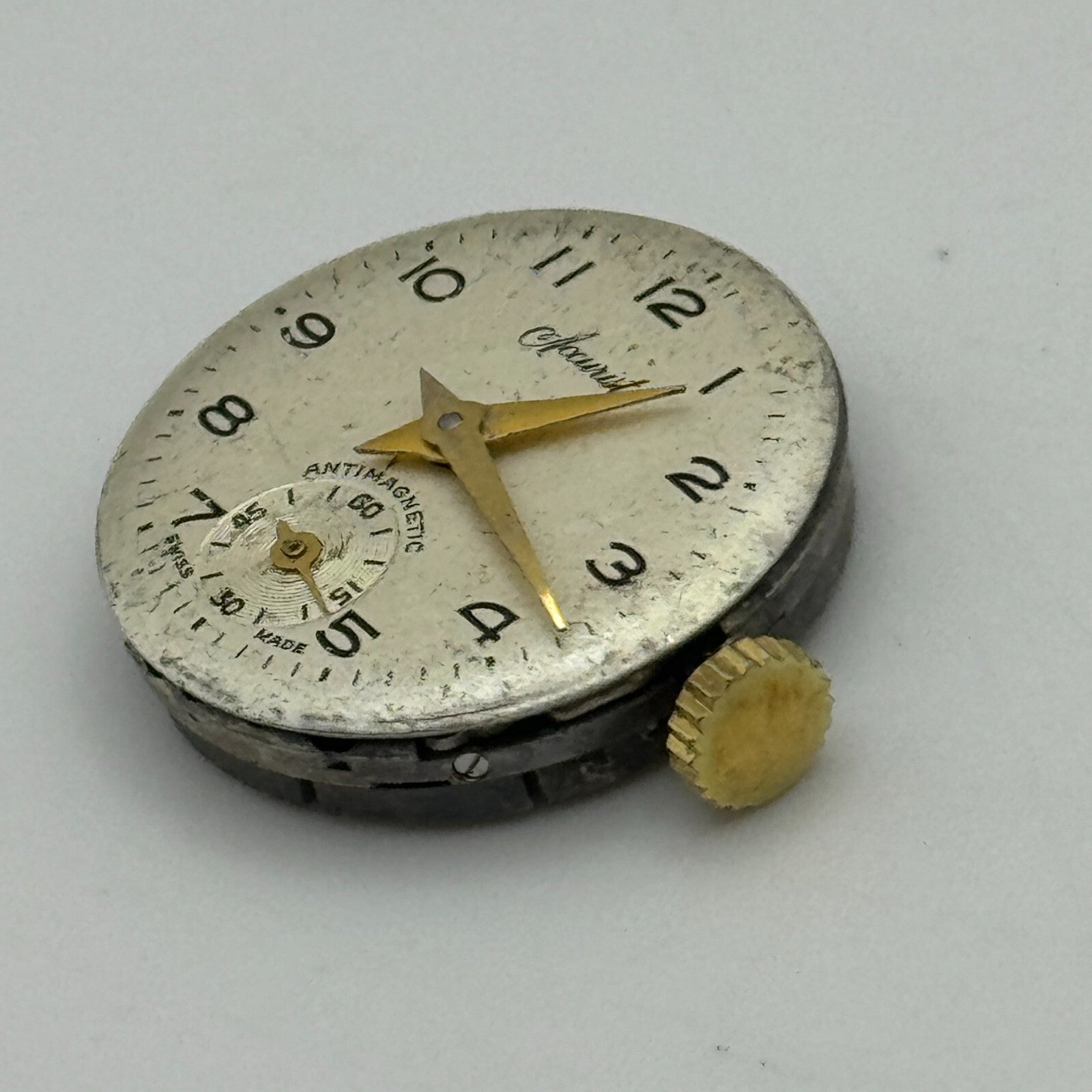 19.7mm Ladies Accurist AS 970 A Schild Manual Wind Swiss Watch Movement PARTS