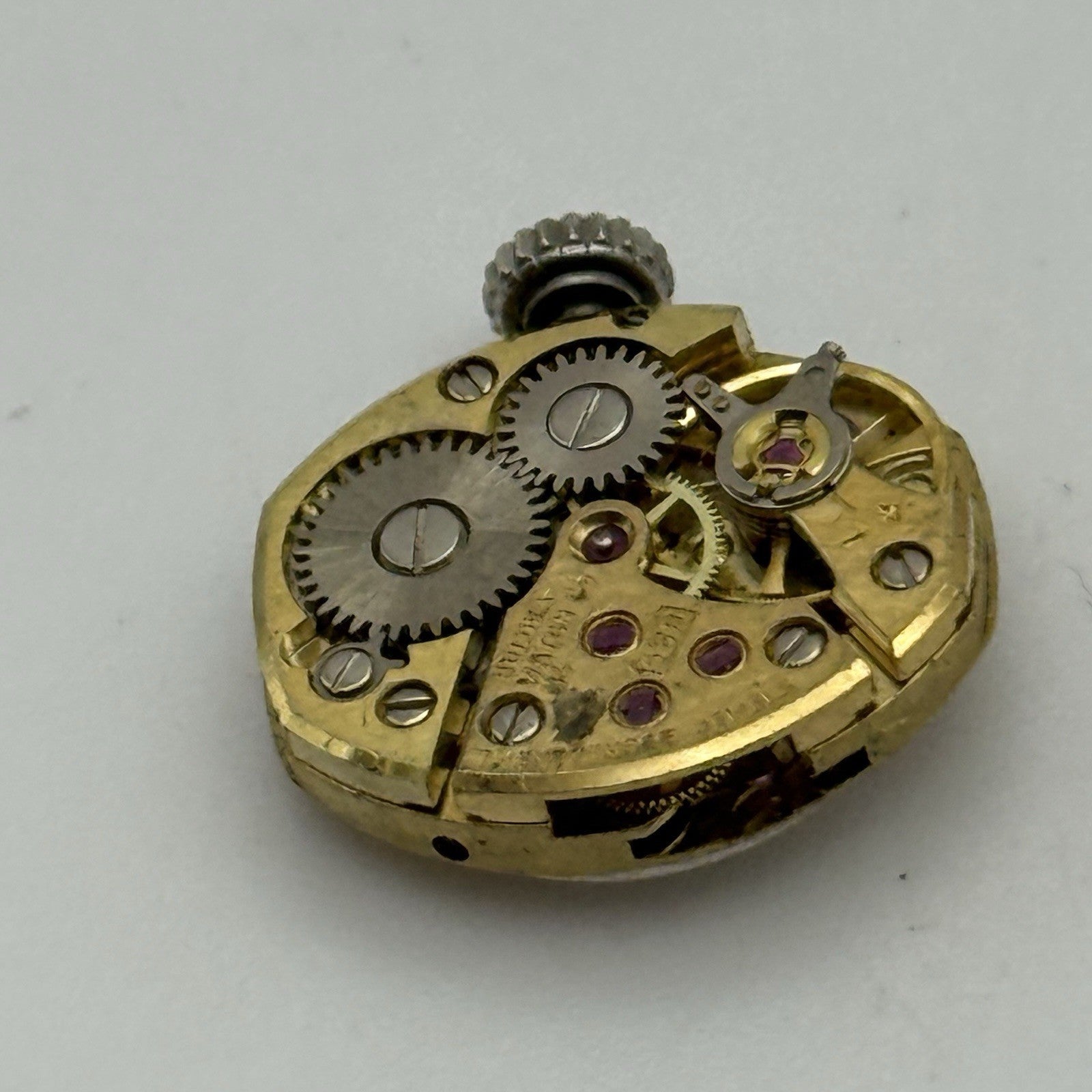 13.1mm Vintage Ladies Bulova 5BD Manual Wind Swiss Watch Movement PARTS REPAIR