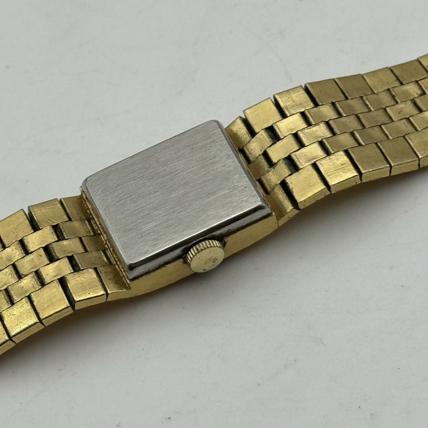 15mm Ladies Manual Wind Limit Gold Plated Swiss Watch NON WORKING