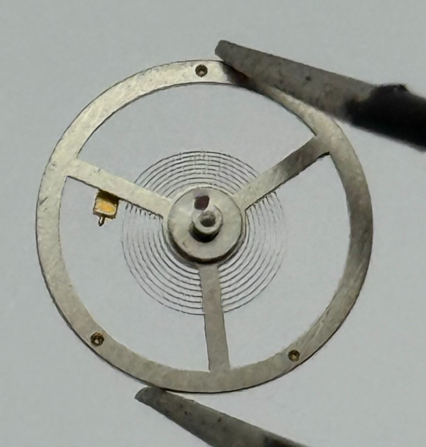 Ebosa 65 Balance Wheel Complete And Spring 12½’’’  942 Watch Movement Parts NOS