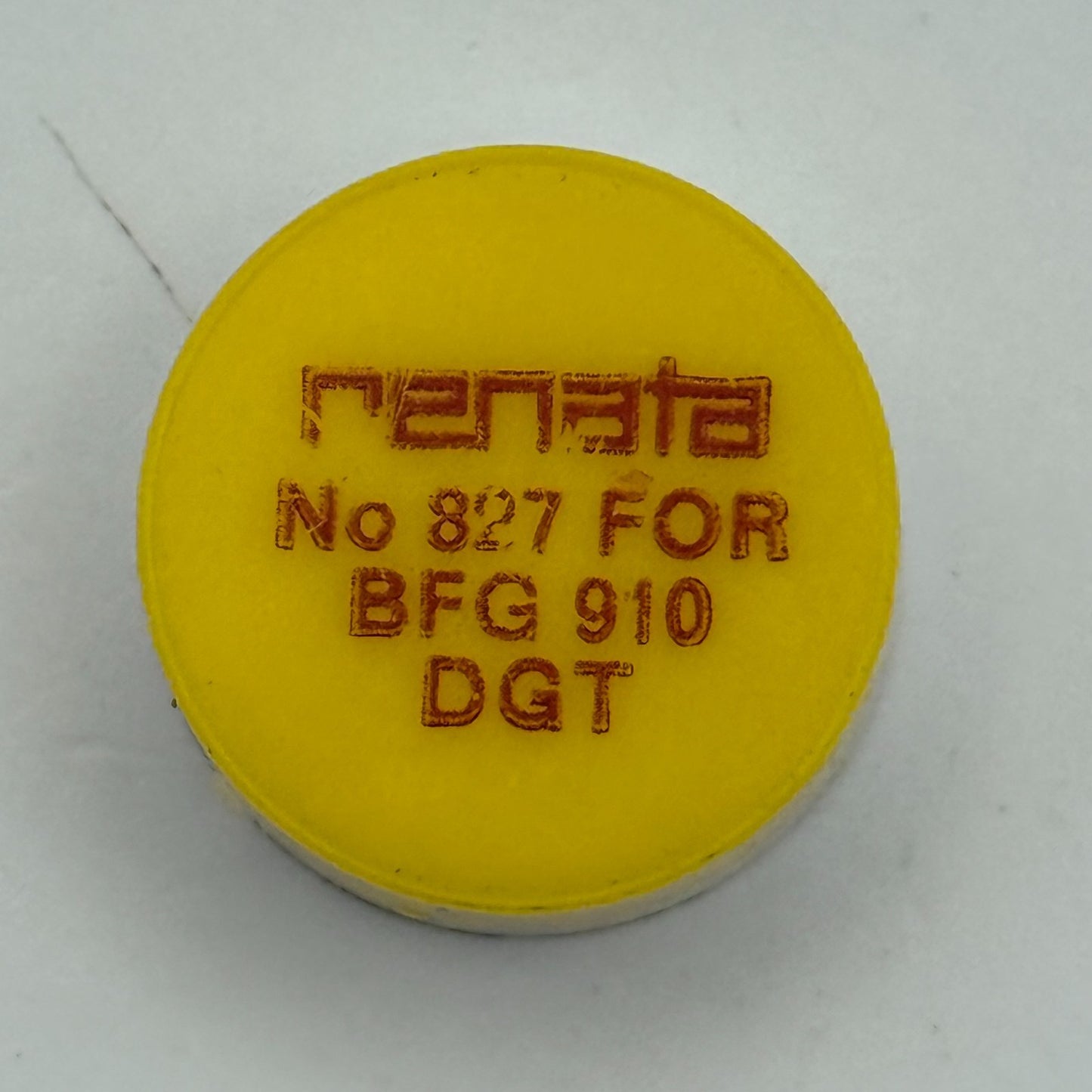 BFG 910 DGT Balance Wheel Complete And Spring 827 Renata Watch Movement Parts