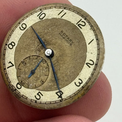 23.1mm Rotary Maximus Vertex Revue 76 Manual Wind Watch Movement Vintage PARTS