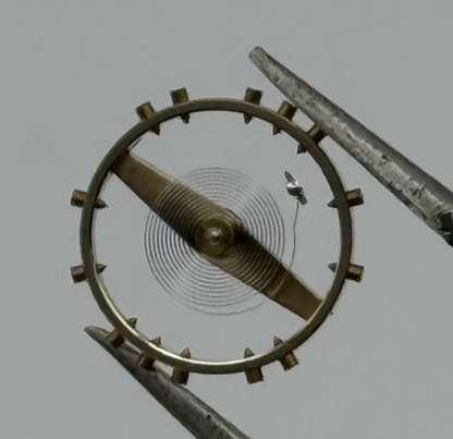 ETA 1080 Balance Wheel Complete And Spring Inca 157 M Watch Movement Parts NOS