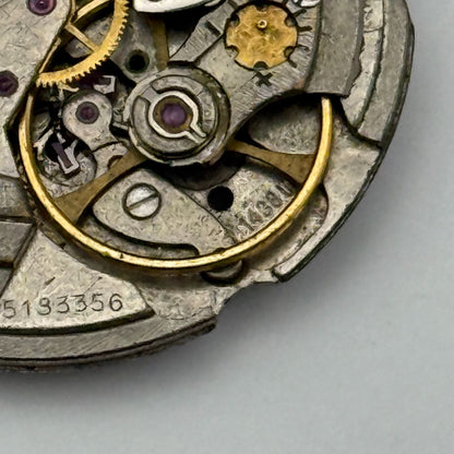Eterna-Matic 1438U Automatic Incomplete Watch Movement Vintage Swiss Parts