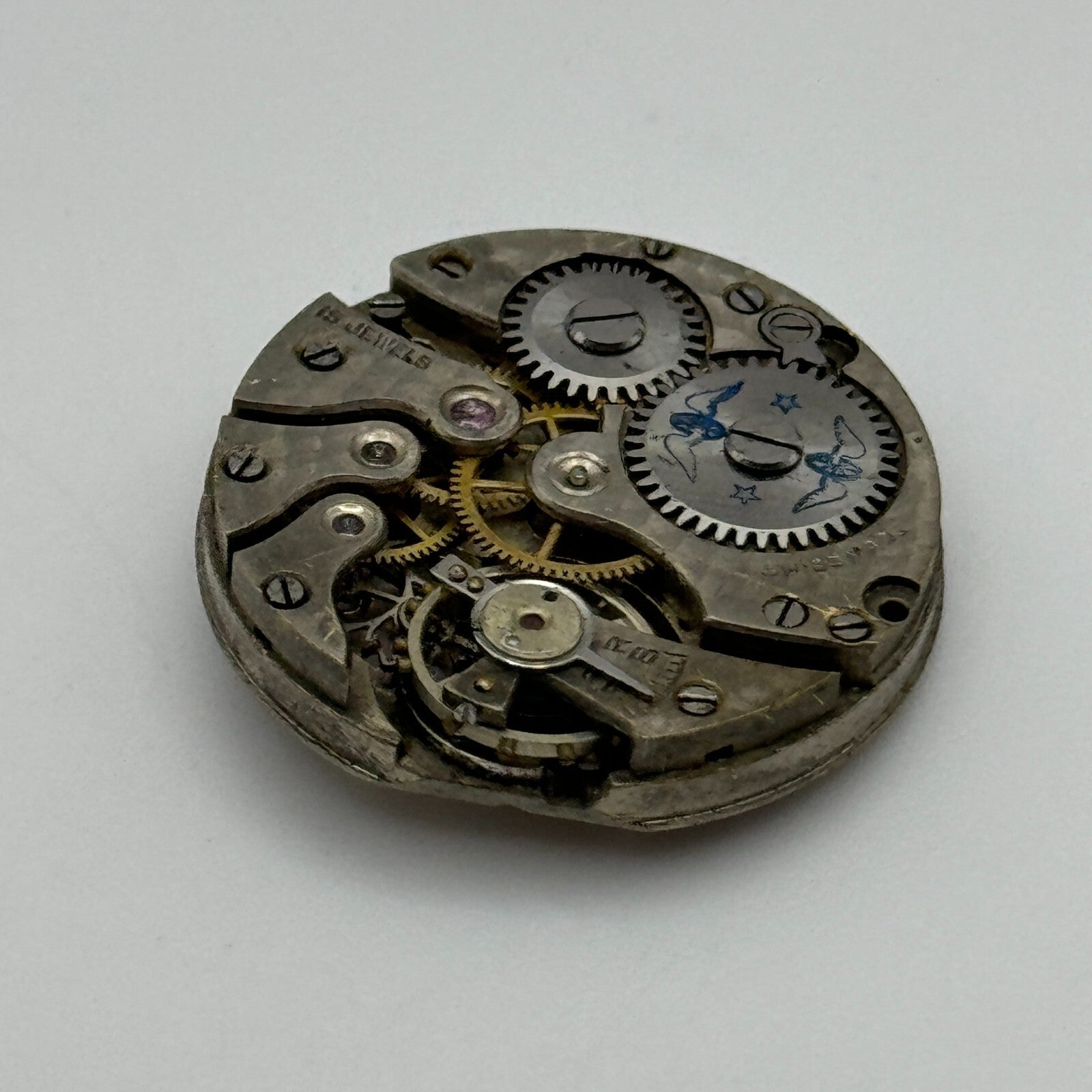 23.6mm Rotary As A Schild 15 Jewels Swiss Manual Wind Watch Movement PARTS