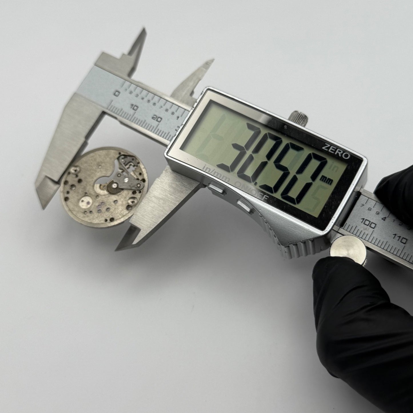 Omega 30T2 SC Watch Movement Main Plate Vintage Parts Repair Swiss Rare 30.5mm