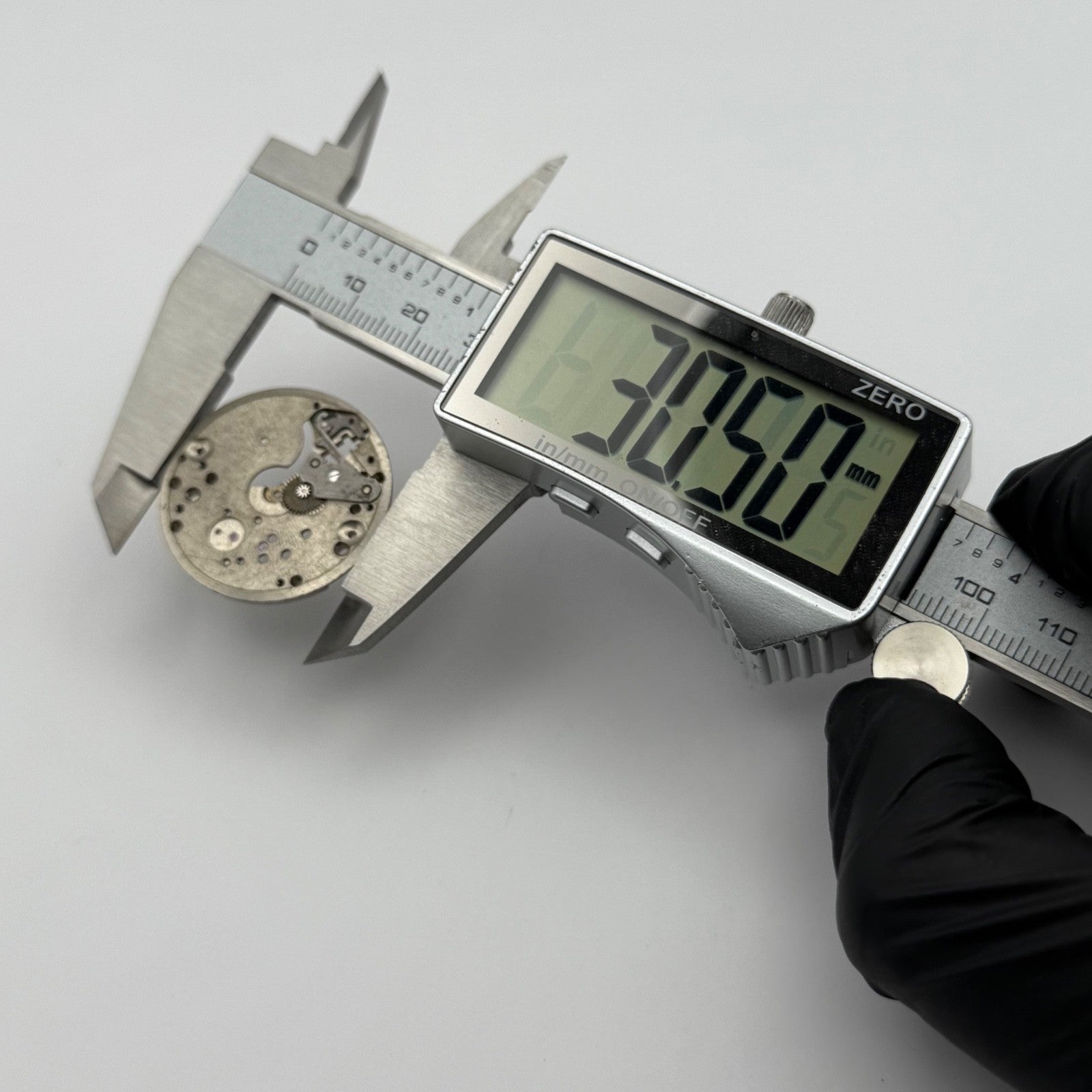 Omega 30T2 SC Watch Movement Main Plate Vintage Parts Repair Swiss Rare 30.5mm