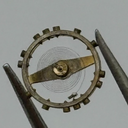 AS 976 1012 Balance Wheel Complete And Spring  532 M Watch Movement Parts NOS