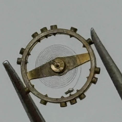 AS 976 1012 Balance Wheel Complete And Spring  532 M Watch Movement Parts NOS