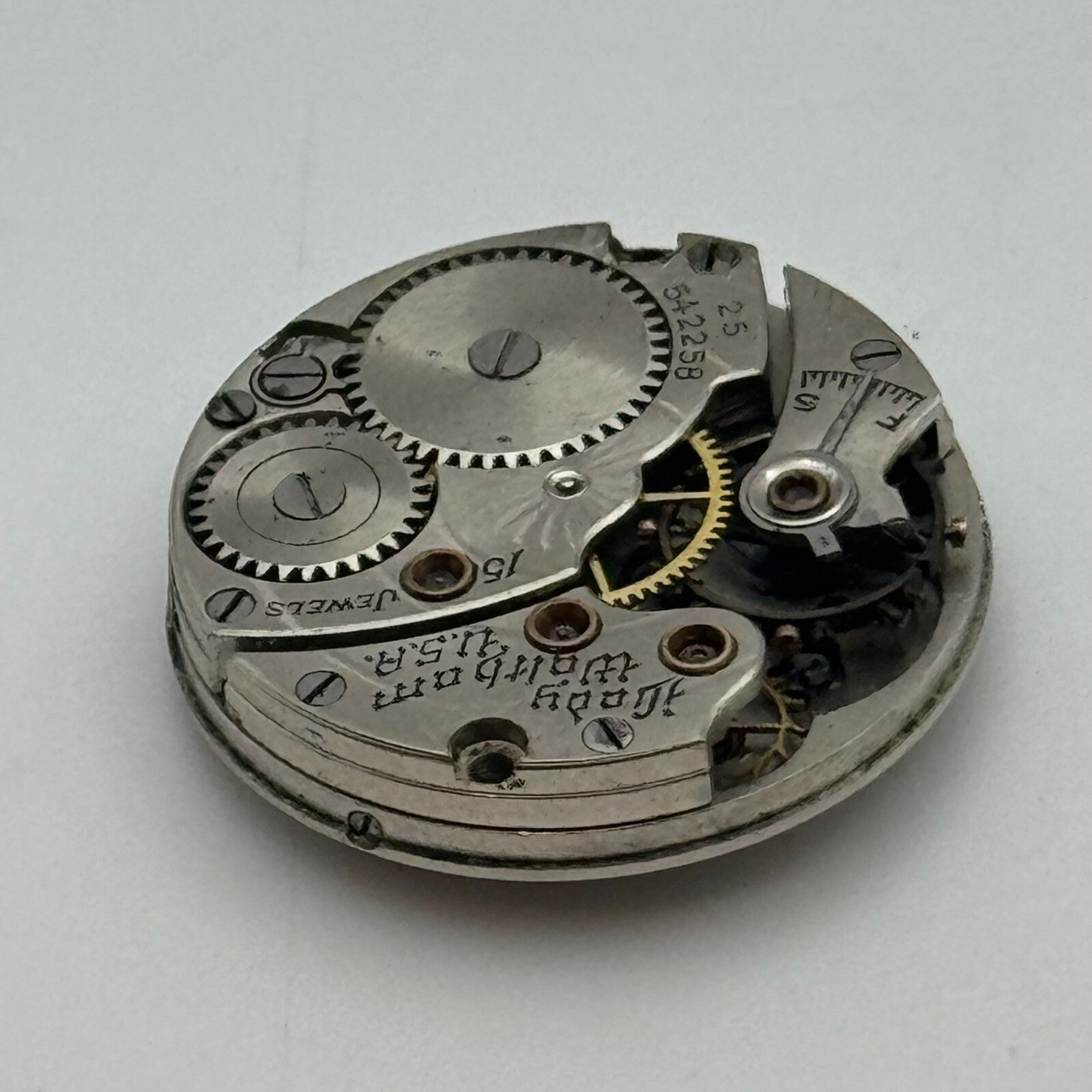 10L Antique Lady Waltham Model L-10 American USA Watch Movement PARTS SPARES