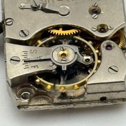 Running 1938 Vintage 18/0s Elgin 522 Model 1 American Watch Movement FOR PARTS