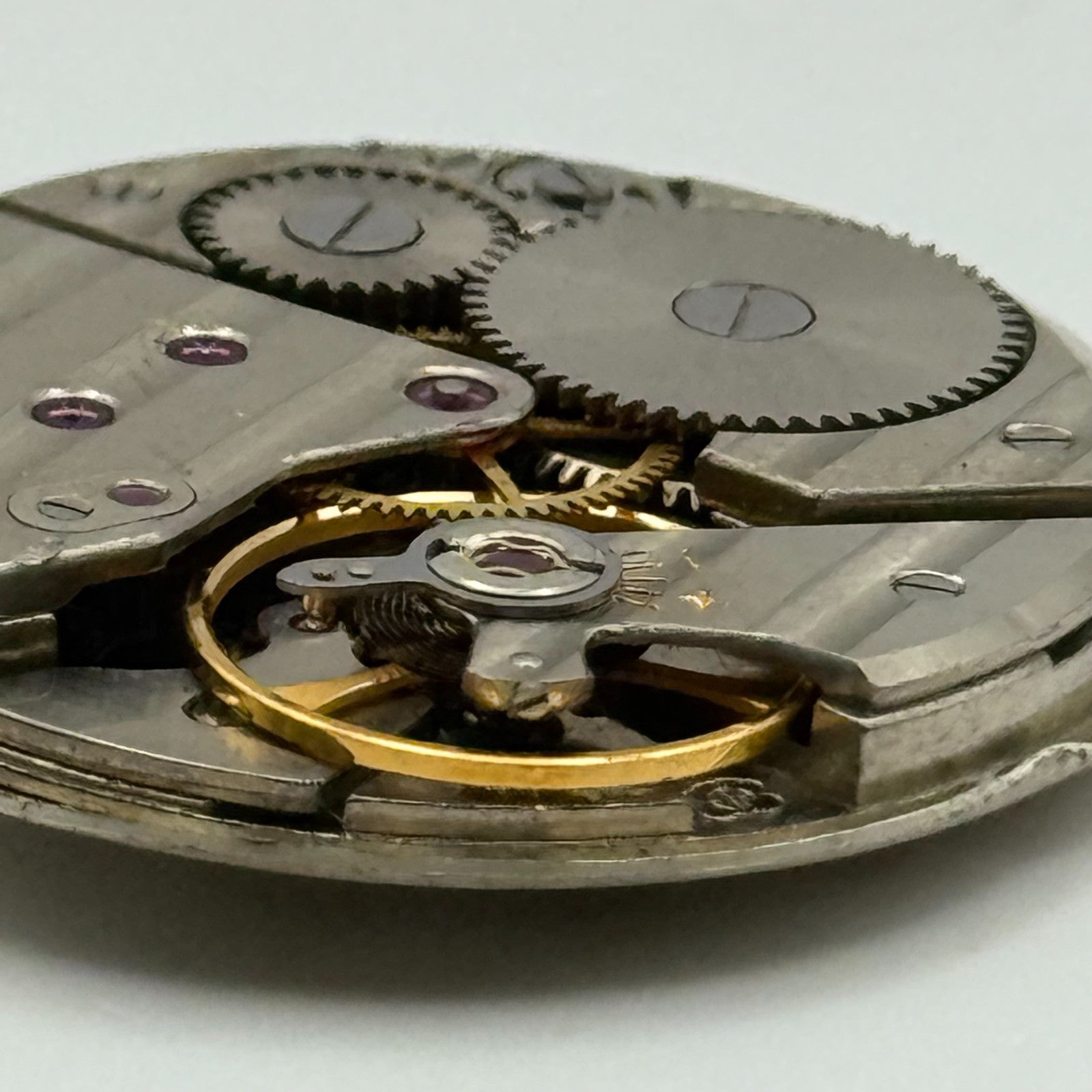 ETA 1120 Watch Movement Garrard Manual Wind Vintage Swiss Parts Repair 26.5mm
