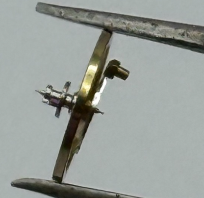 Cattin C.64 Balance Complete a pl. Renata 1550 M Watch Movement Parts Vintage