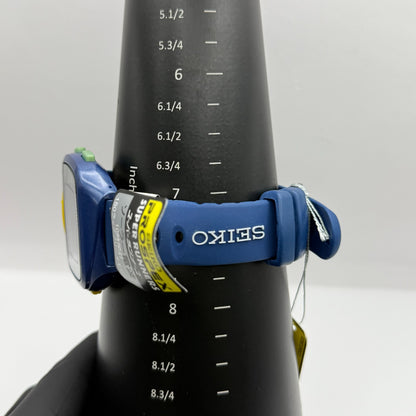 Seiko Super Runners Men's Blue Sports Radio Solar Quartz Watch 47mm PARTS REPAIR