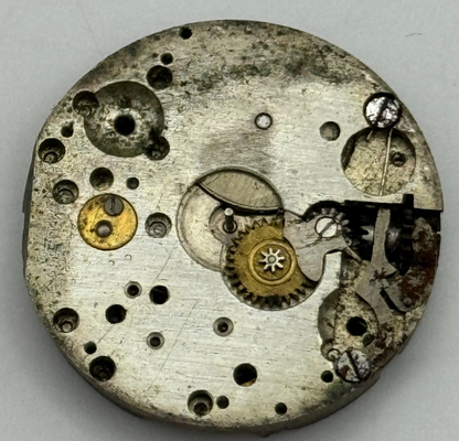 23.6mm Unidentified Swiss Made Vintage Manual Wind Watch Movement PARTS SPARES