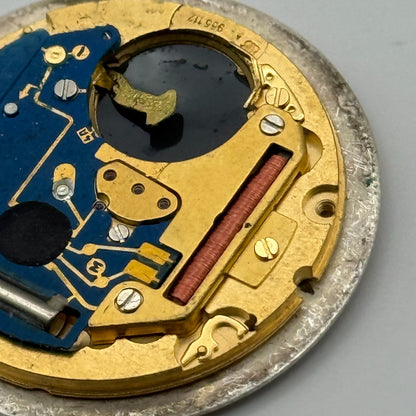 ETA 955.112 Quartz Watch Movement Mappin & Webb Date Vintage Parts Repair 26.2mm