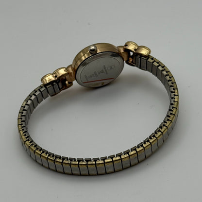 21mm Working Ladies Two Tone Philip Mercier S565S Quartz Watch Expandable Strap