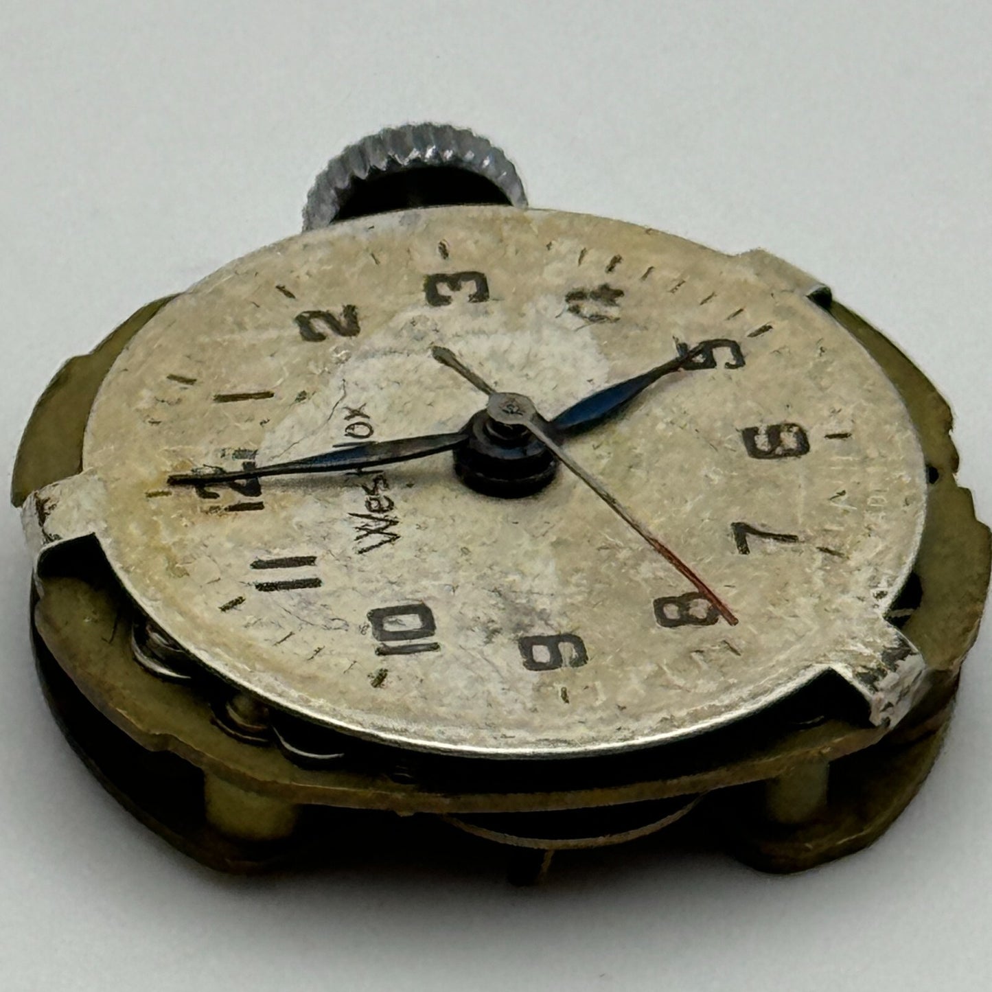 20.8mm Westclox Sweep Seconds Hand UK Made Manual Wind Watch Movement PARTS