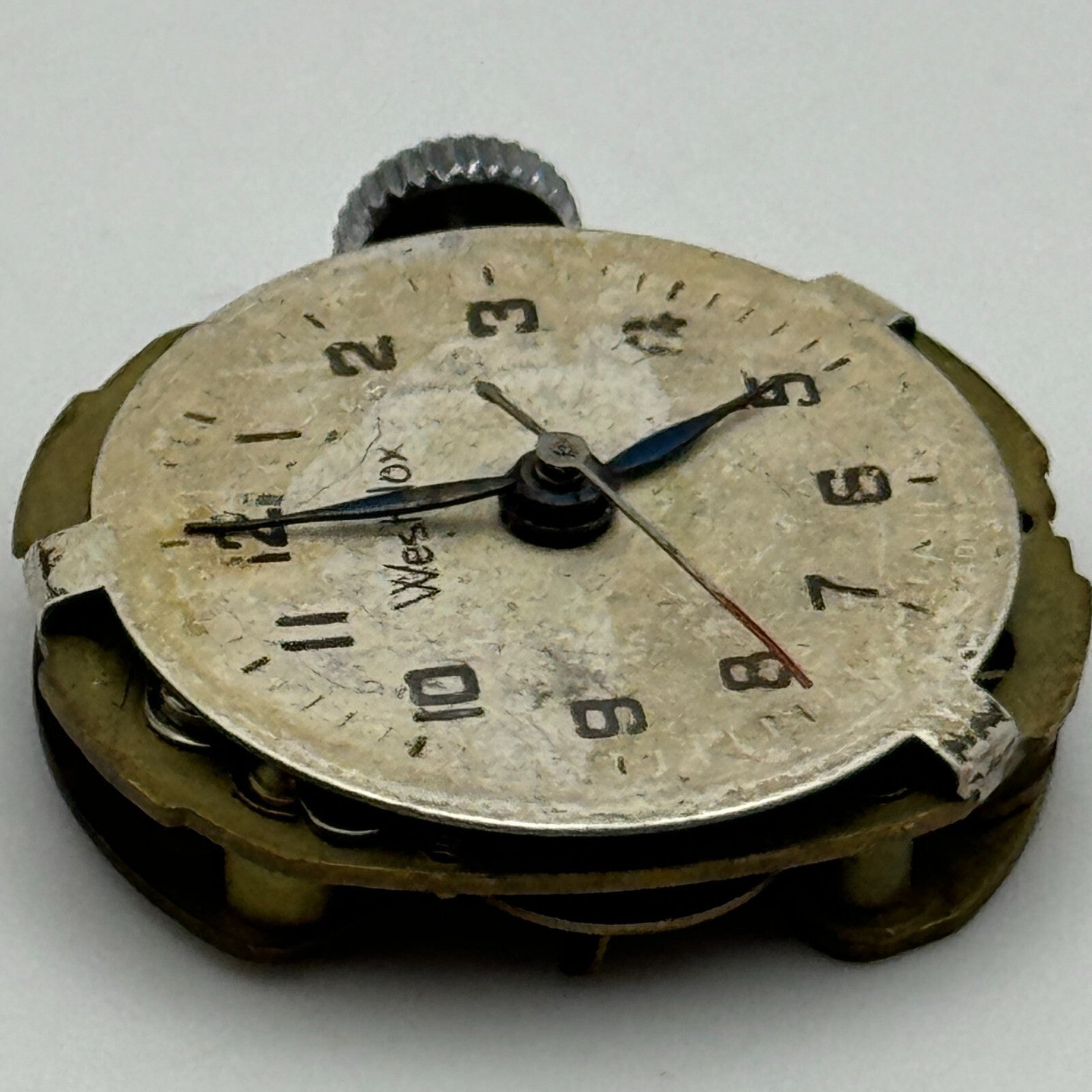 20.8mm Westclox Sweep Seconds Hand UK Made Manual Wind Watch Movement PARTS