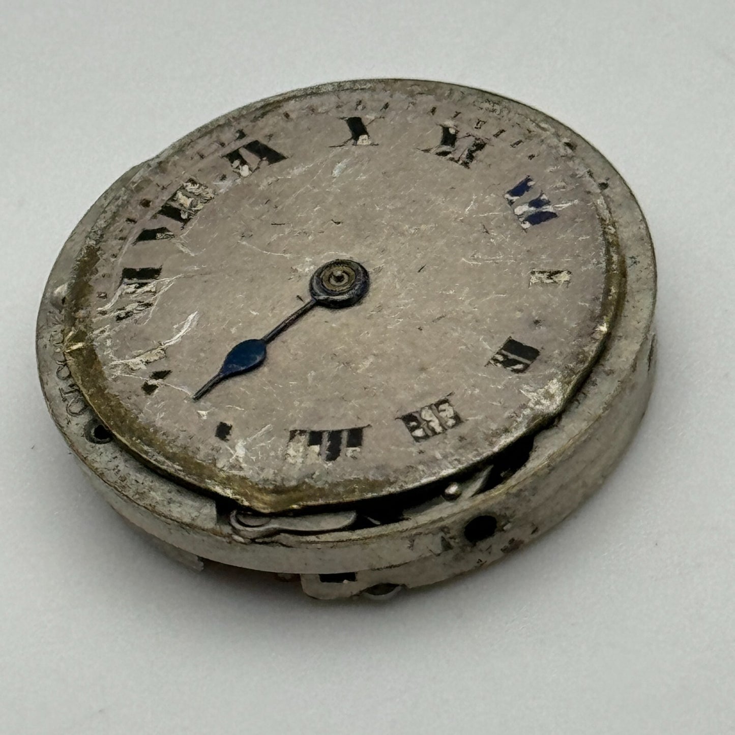 23.6mm Visible Patent 51489 FHF Manual Wind Watch Movement Swiss Vintage PARTS