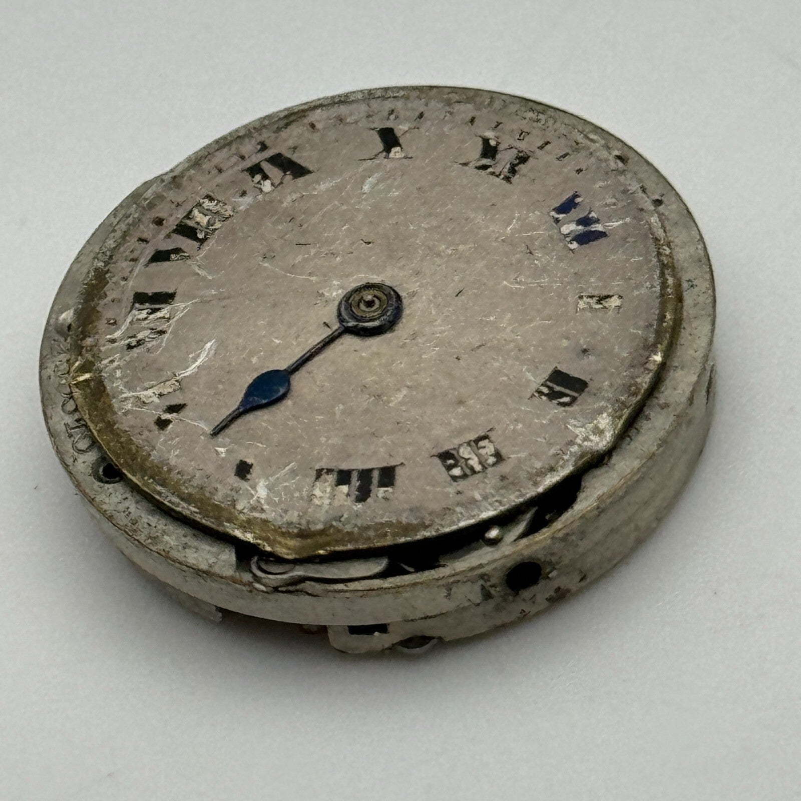 23.6mm Visible Patent 51489 FHF Manual Wind Watch Movement Swiss Vintage PARTS