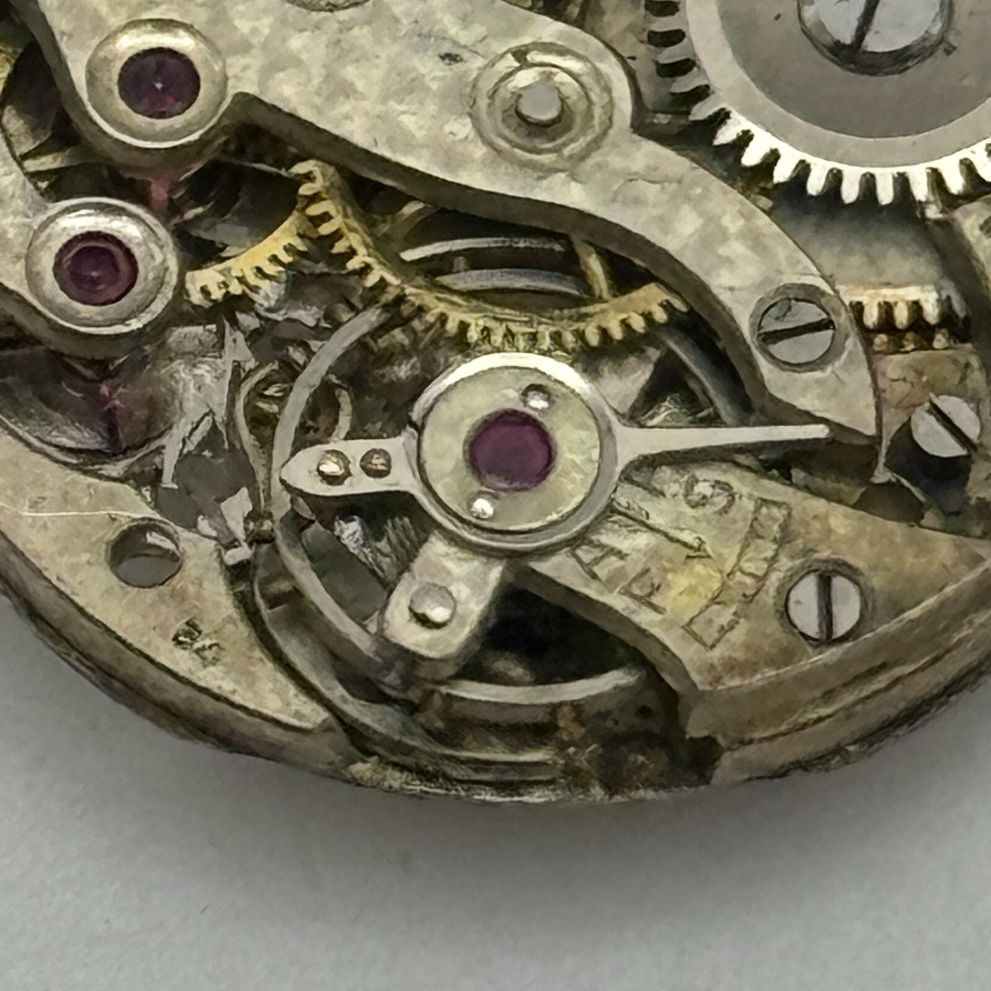 19.7mm ETA 15 Jewels Swiss Manual Wind Watch Movement Vintage PARTS SPARES