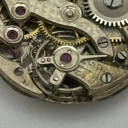 19.7mm ETA 15 Jewels Swiss Manual Wind Watch Movement Vintage PARTS SPARES