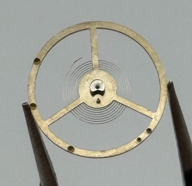 EB 8381 8391-66 Balance Wheel Complete And Spring 10½’’’ Watch Movement Parts