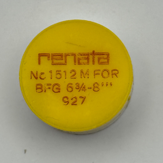 BFG 927 Balance Complete 6 3/4 - 8''' Renata 1512 M Watch Movement Parts Vintage