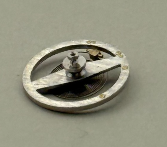 Brac 2021 2051 Balance Wheel Complete And Spring 69 M Watch Movement Parts NOS