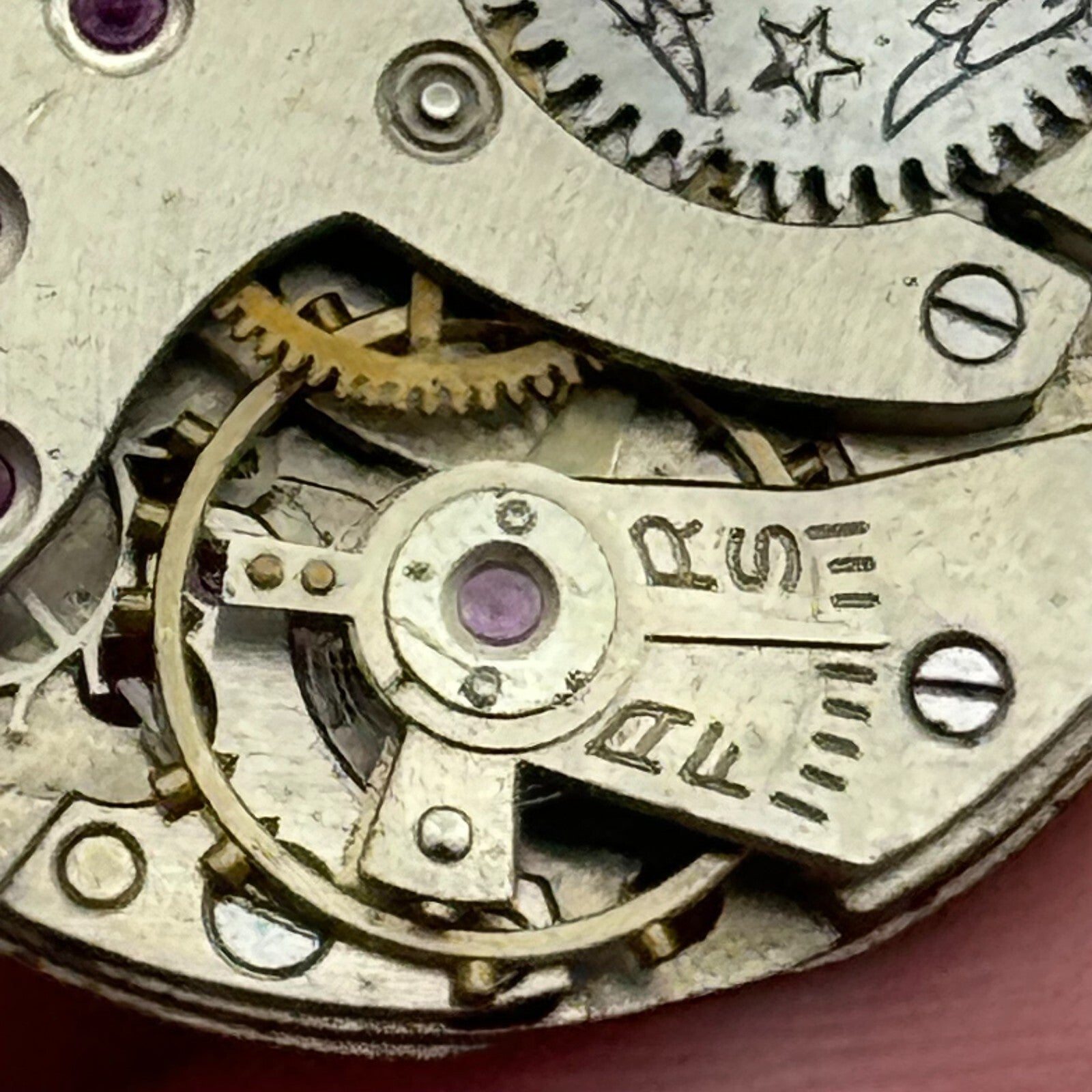 23.6mm Rotary AS 984 Manual Wind 15 Jewels Watch Movement Swiss Vintage PARTS