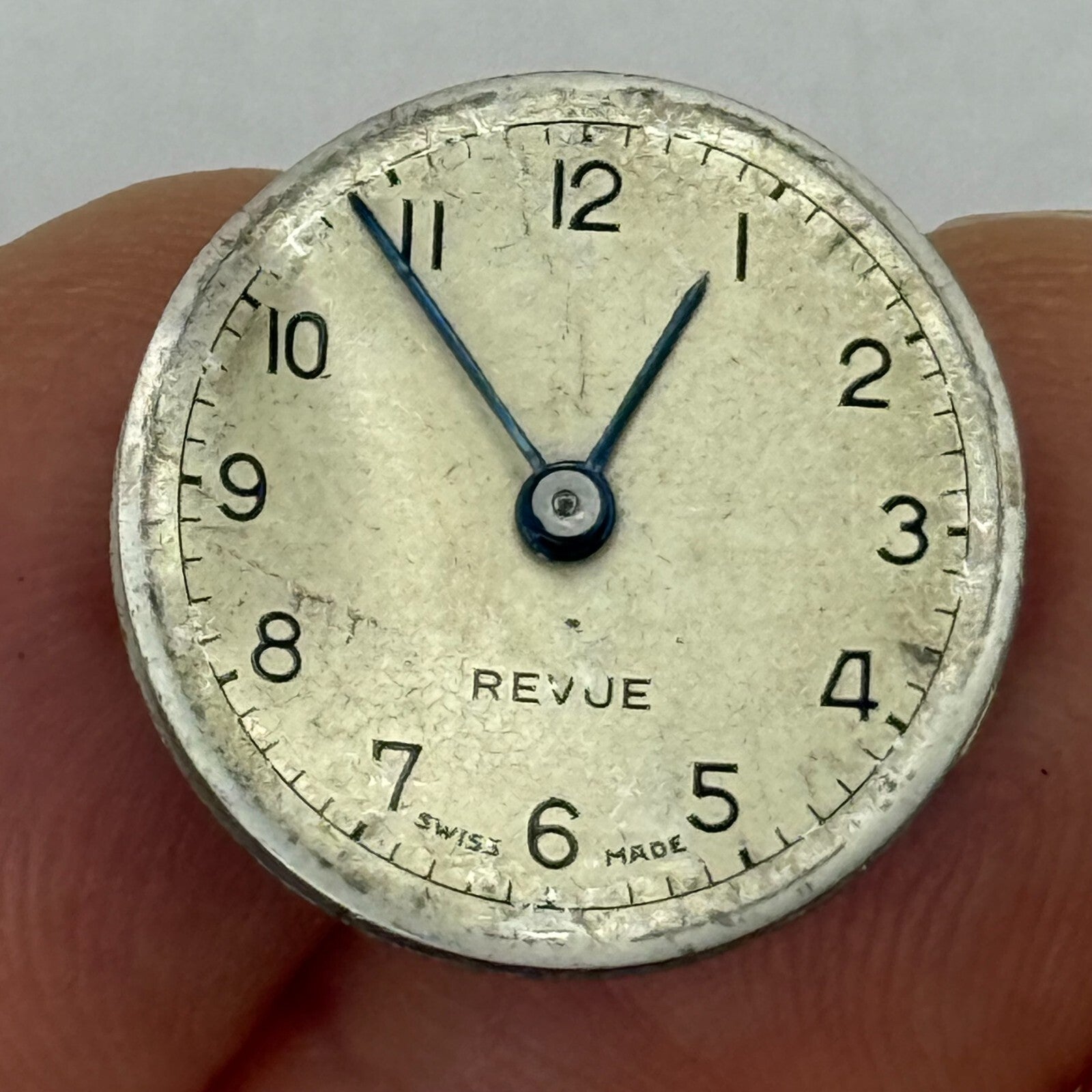 19.7mm Vintage Vertex Revue 78 Swiss Manual Wind Watch Movement PARTS REPAIR
