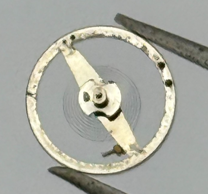 Oris 440 Balance Wheel Complete And Spring 6¾-8’’’ 974 M Watch Movement Parts 