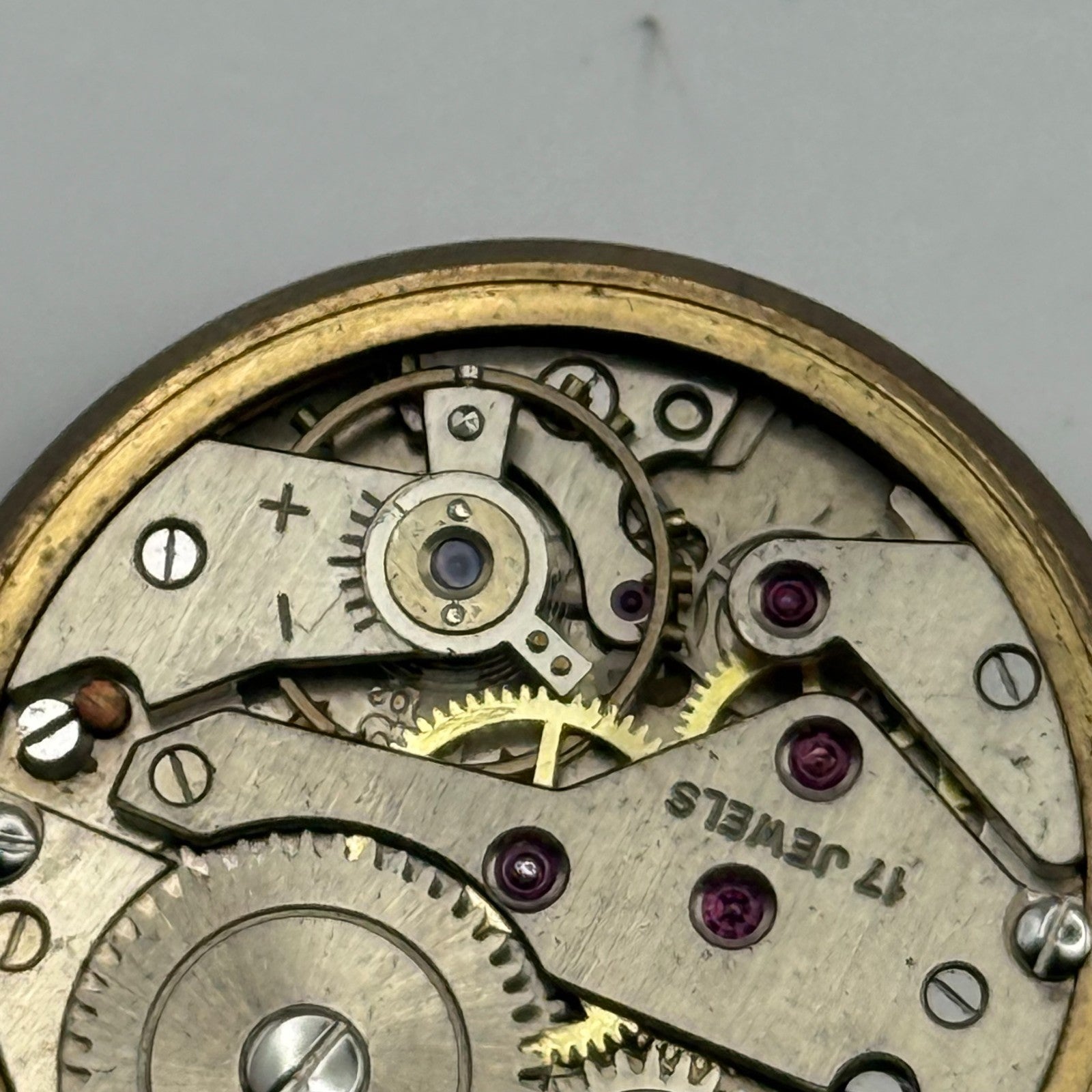AS 1002 984 Watch Movement Aristo Manual Wind Vintage Swiss Parts Repair 27.7mm