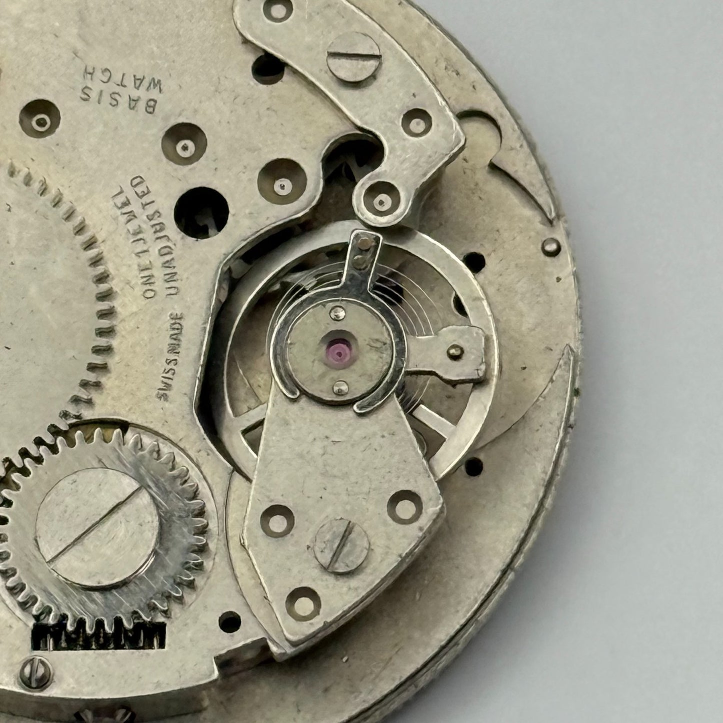 BFG 866 Watch Movement Envoy Manual Wind Vintage Swiss Parts Repair 26.2mm