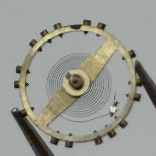 ETA 1301 Balance Wheel Complete And Spring  Watch Movement Parts NOS