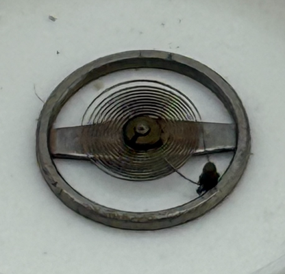 Brac 2021 Balance Wheel Complete And Spring 5¼’’’ 69 M Watch Movement Parts NOS