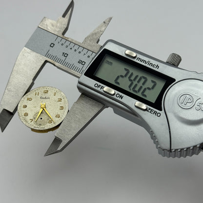 23.6mm Audax Cal 18 Manual Wind Watch Movement Swiss Made Vintage PARTS SPARES
