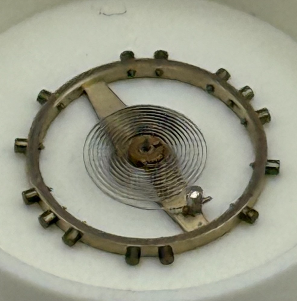 AS 1200 Balance Wheel Complete And Spring 43 M Watch Movement Parts NOS
